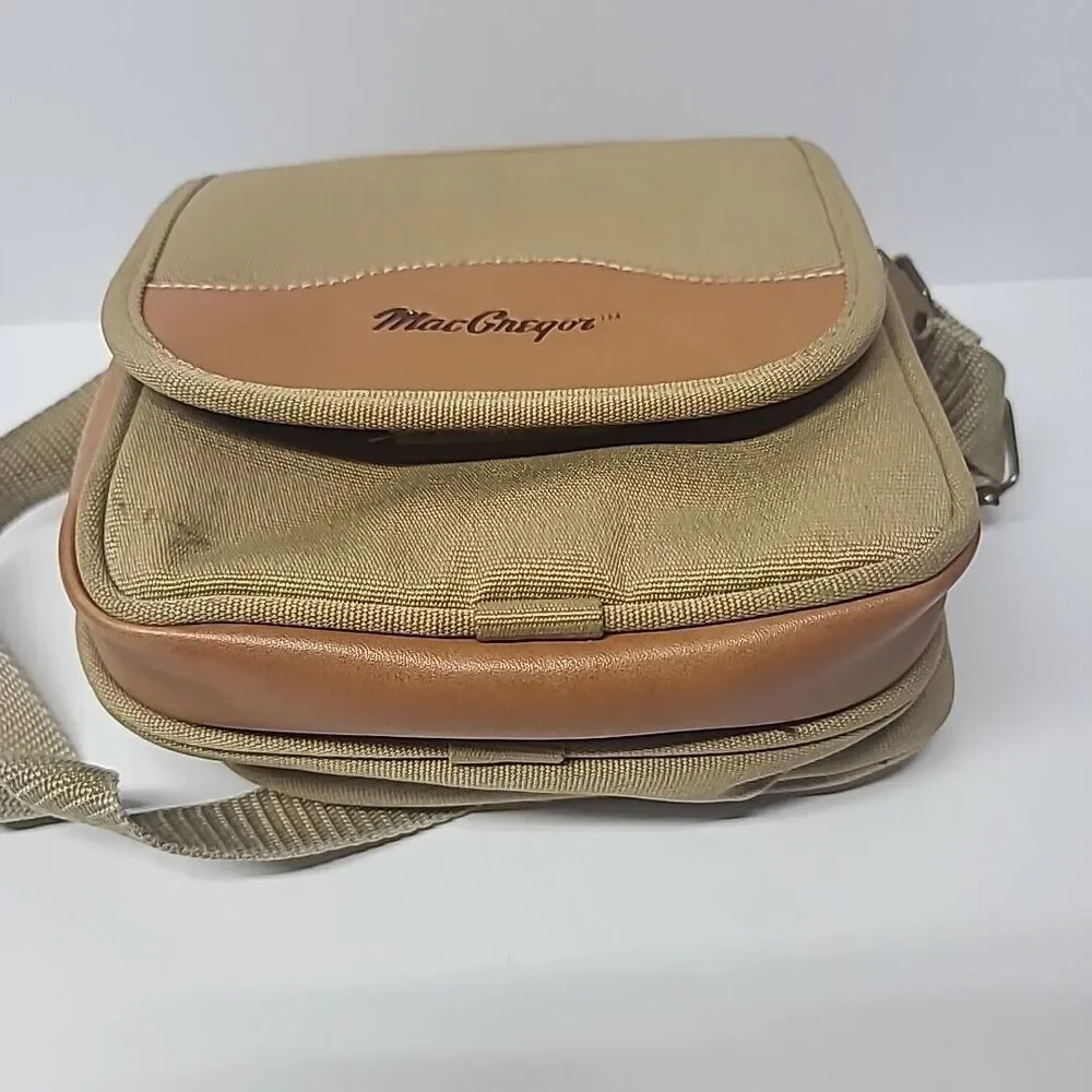 MacGregor Khaki Crossbody Bag Adjustable Strap Camera Bag